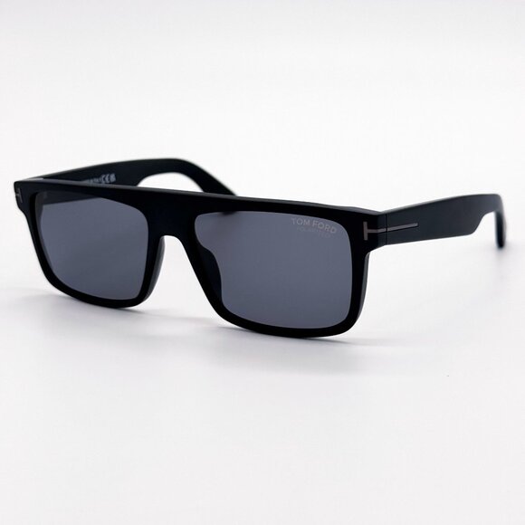 NEW TOM FORD SUNGLASSES PHILIPPE-02 TF999/D Polarized 02D BLACK MEN SUNGLASSES - Picture 3 of 8